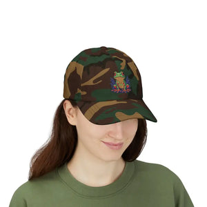 Classic Dad Cap - Green Camo Fashion Statement - Dipaliz - Hats