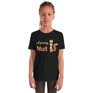Funny Nut Squirrel Style Youth Tee - Hilarious Graphic Shirt - Dipaliz - T-shirts