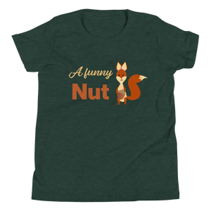 Funny Nut Squirrel Style Youth Tee - Hilarious Graphic Shirt - Dipaliz - T-shirts
