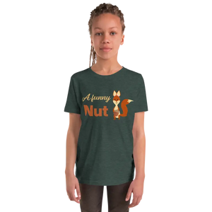 Funny Nut Squirrel Style Youth Tee - Hilarious Graphic Shirt - Dipaliz - T-shirts