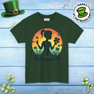 Heavy Cotton Shamrock Tee - Unmatched Comfort Style - Dipaliz - T-shirts