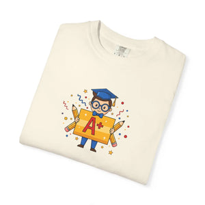 A+ Grad Owl T-shirt, Cute Academic Graduation Tee for Students & Teachers - T-shirts - m