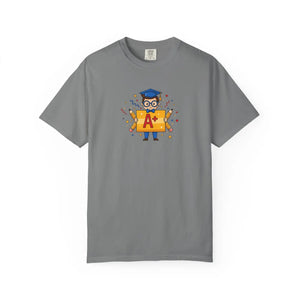 A+ Grad Owl T-shirt, Cute Academic Graduation Tee for Students & Teachers - T-shirts - m