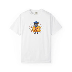 A+ Grad Owl T-shirt, Cute Academic Graduation Tee for Students & Teachers - T-shirts - m
