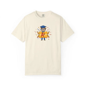 A+ Grad Owl T-shirt, Cute Academic Graduation Tee for Students & Teachers - T-shirts - m