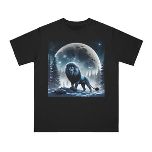 Lion Forest Classic T-shirt Moonlight Design - Dipaliz - Black / s - T-shirts