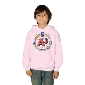 A+ Student Youth Heavy Blend Hooded Sweatshirt - Hoodies
