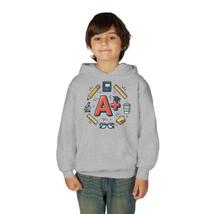 A+ Student Youth Heavy Blend Hooded Sweatshirt - Hoodies