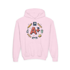 A+ Student Youth Heavy Blend Hooded Sweatshirt - Hoodies