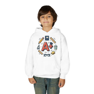 A+ Student Youth Heavy Blend Hooded Sweatshirt - Hoodies
