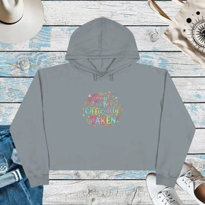 Pastel Bloom Cropped Hoodie Soft Luxe Comfort - Dipaliz - Hoodies - s