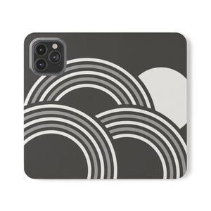 Samsung Galaxy Flip Cases Abstract Art Grey Pattern by Dipaliz - Iphone 13 Pro Max - Mobile Phone