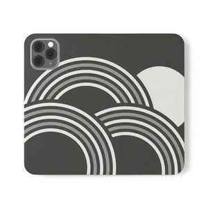 Samsung Galaxy Flip Cases Abstract Art Grey Pattern by Dipaliz - Iphone 11 Pro - Mobile Phone
