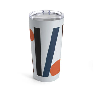Abstract Art Blue Tumbler 20oz – Stainless Steel - Dipaliz - Tumblers