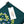 Emerald Green Abstract Art Flair Crossbody Bag - Dipaliz - Cross Body Bags