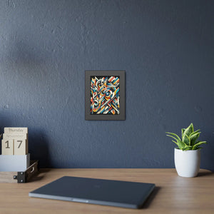 Abstract Art Poster – Framed Paper Decor - Dipaliz - Posters Prints & Visual Artwork