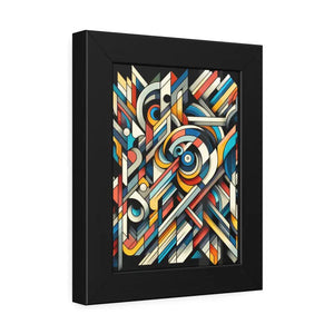 Abstract Art Poster - Bold Colorful Framed Paper Print - Dipaliz - Posters Prints & Visual Artwork