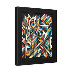 Abstract Art Poster – Framed Paper Decor - Dipaliz - Posters Prints & Visual Artwork