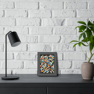 Abstract Art Poster – Framed Paper Decor - Dipaliz - Posters Prints & Visual Artwork