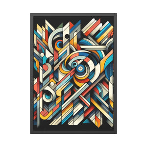 Abstract Art Poster – Framed Paper Decor - Dipaliz - Posters Prints & Visual Artwork