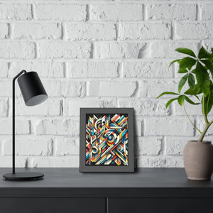 Abstract Art Poster – Framed Paper Decor - Dipaliz - Posters Prints & Visual Artwork