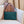 Dipaliz Muse Crossbody Emerald Green Abstract Art Flair Canvas Bag - Cross Body Bags