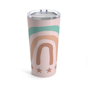 Abstract Pink Tumbler 20oz Stainless Steel - Dipaliz - Tumblers