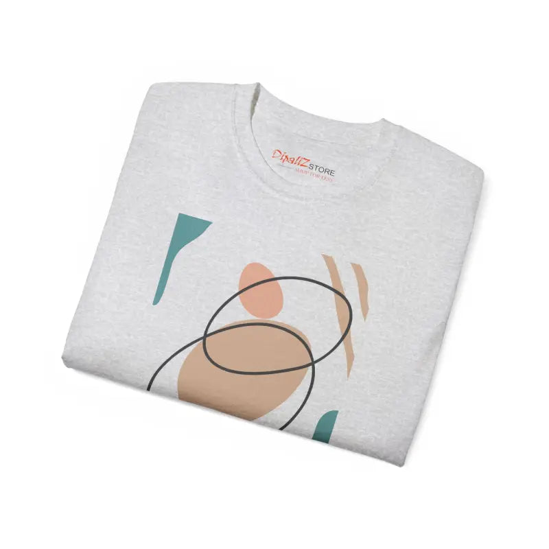 Dive Into Vibrance with the Abstract Art Ultra Cotton Tee - T-shirt