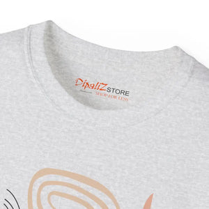 T-shirt - Ultra Cotton Tee - Abstract Art Unisex Bold Style - Dipaliz