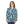 Abstract Blue Checkered Zip Hoodie – Unisex Style - Dipaliz - Hoodies