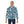 Abstract Blue Checkered Zip Hoodie – Unisex Style - Dipaliz - Hoodies