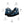 Abstract Blue Triangles Canvas Shoes - Dipaliz - Sneakers