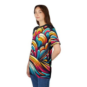 Abstract Brush Strokes Unisex Tee - All Over Print - Dipaliz - T-shirts