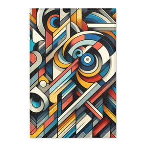 Abstract Colorful Pattern Area Rugs – Chenille - Dipaliz
