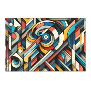 Abstract Colorful Pattern Area Rugs – Chenille - Dipaliz