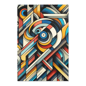 Abstract Colorful Pattern Area Rugs – Chenille - Dipaliz