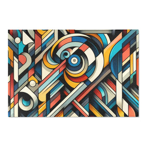Abstract Colorful Pattern Area Rugs – Chenille - Dipaliz