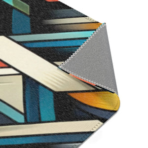 Abstract Colorful Pattern Area Rugs – Chenille - Dipaliz