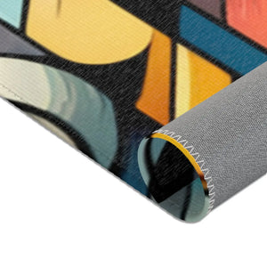 Abstract Colorful Pattern Area Rugs – Chenille - Dipaliz