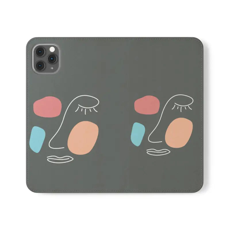 Funky Face Art Flip Cases: Style your Samsung Galaxy - Iphone 11 Pro Max Phone Case