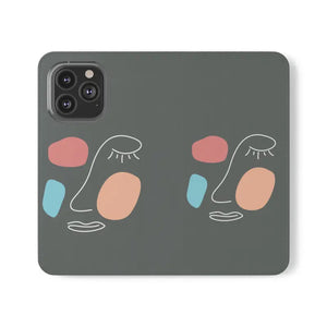 Samsung Galaxy Flip Cases Abstract Face Art Bold Design - Dipaliz - Iphone 13 Pro - Mobile Phone