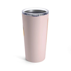 Abstract Face Pink Tumbler - Steel 20oz Design - Dipaliz - Tumblers