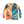 Split Galaxy Cosmic Pattern Women’s Long Sleeve V-neck Shirt (aop) - T-shirts - Xs