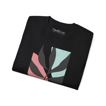 Unisex Ultra Cotton Tee - Vibrant Abstract Foliage Design - T-shirt