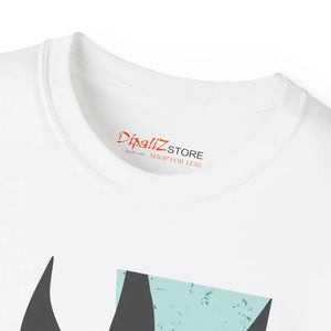 Unisex Ultra Cotton Tee Abstract Foliage Art - Dipaliz - T-shirts