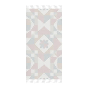 Boho Beach Cloth - Abstract Geometric Pattern Towel - Dipaliz - 38’’ × 81’’ / Polyester - Towels