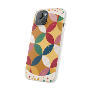 Abstract Geometrical Circles Flexi Cases - Tpu Slim - Dipaliz - Mobile Phone