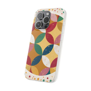 Abstract Geometrical Circles Flexi Cases - Tpu Slim - Dipaliz - Mobile Phone