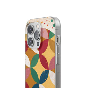 Abstract Geometrical Circles Flexi Cases - Tpu Slim - Dipaliz - Mobile Phone