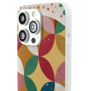 Abstract Geometrical Circles Flexi Cases - Tpu Slim - Dipaliz - Mobile Phone